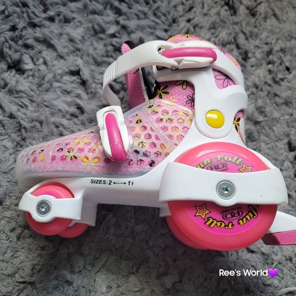 ~SOLD~Roller Derby Fun Roll Adjustable Roller Skates for Beginners - size 11-2 - Picture 5 of 6